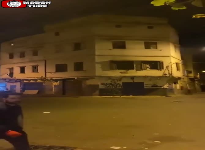 Video :A house collapses in Casablanca, Morocco